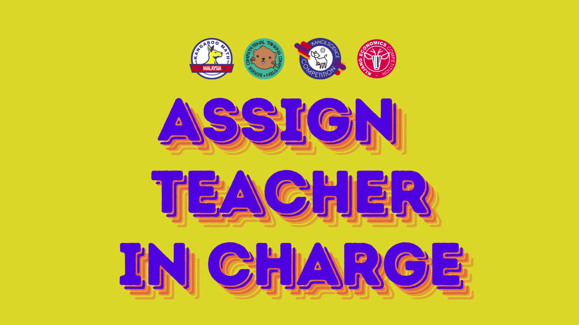 ASSIGN TEACHER-IN-CHARGE - 2024 CONTESTHUB TUTORIAL